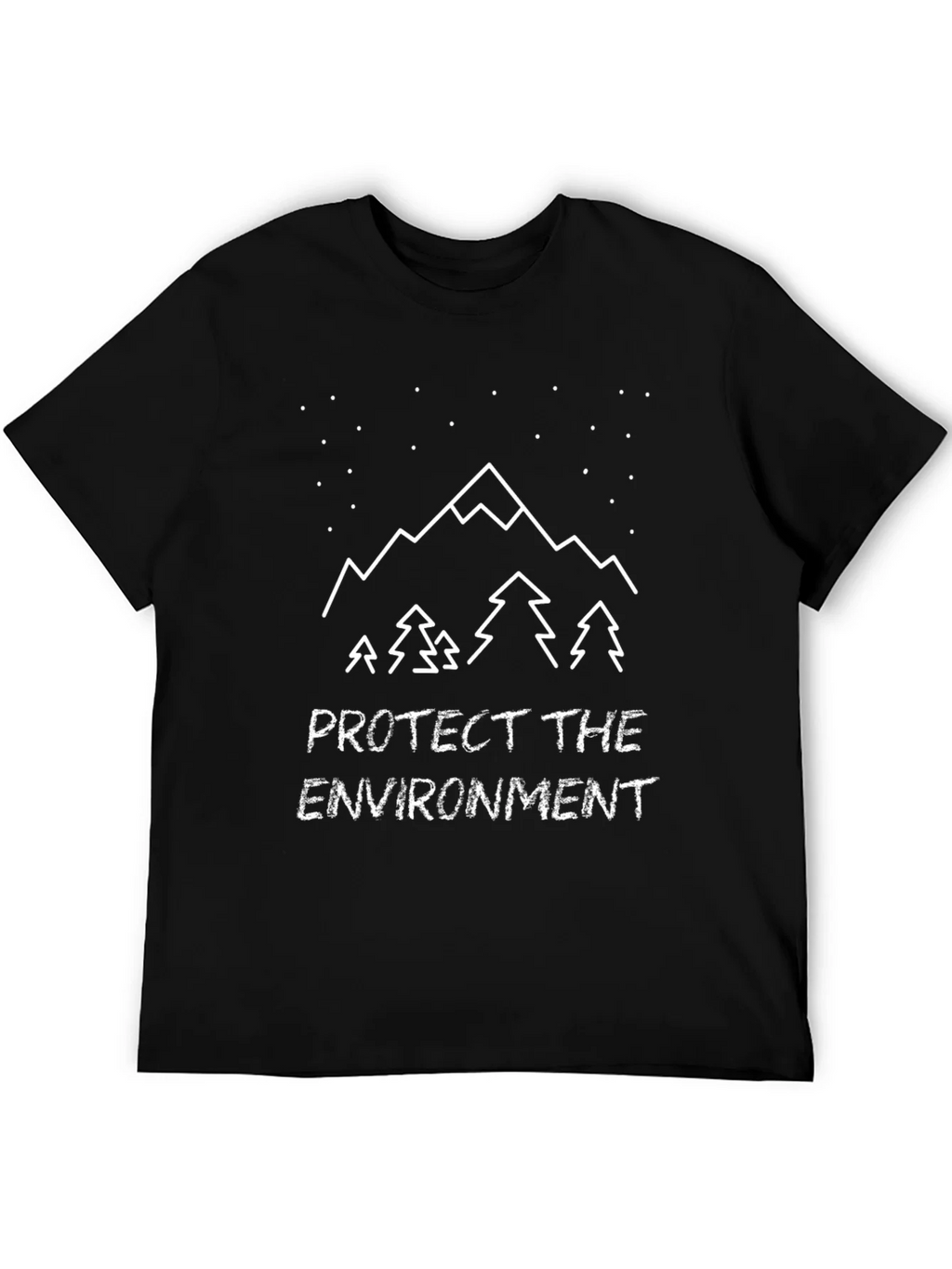 Protect the Environment Mountain Graphic Tee product image 5
