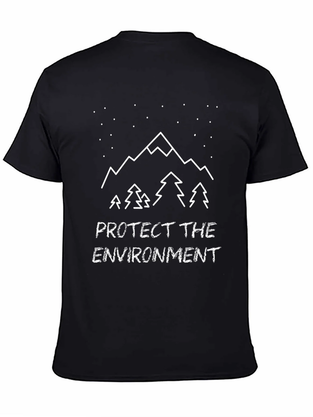 Protect the Environment Mountain Graphic Tee product image 4