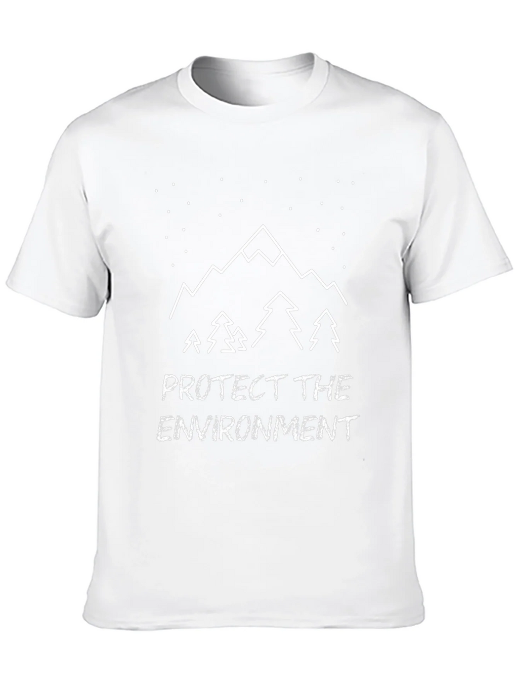 Protect the Environment Mountain Graphic Tee product image 9
