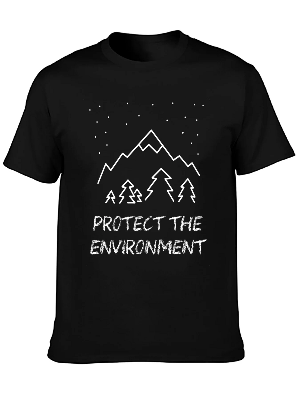 Protect the Environment Mountain Graphic Tee product image 3