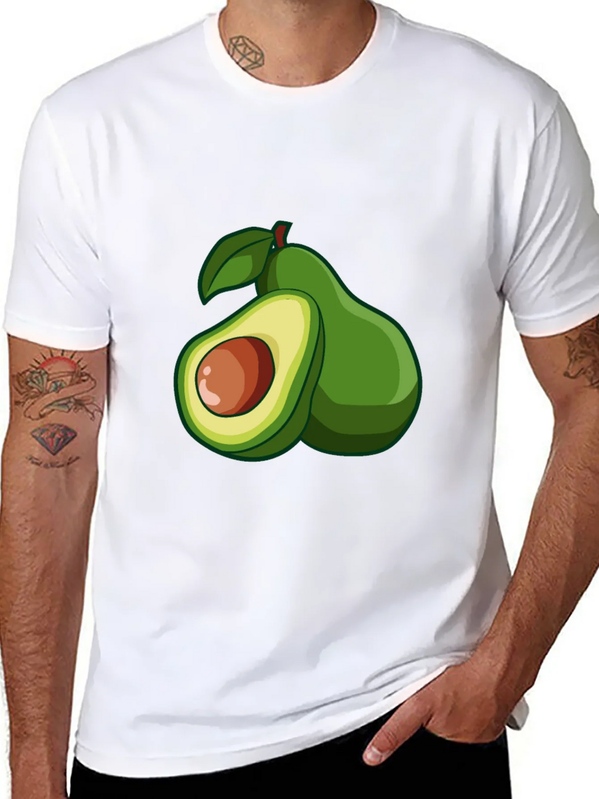 Avocado Graphic Tee - Fresh & Fun Design product image 7