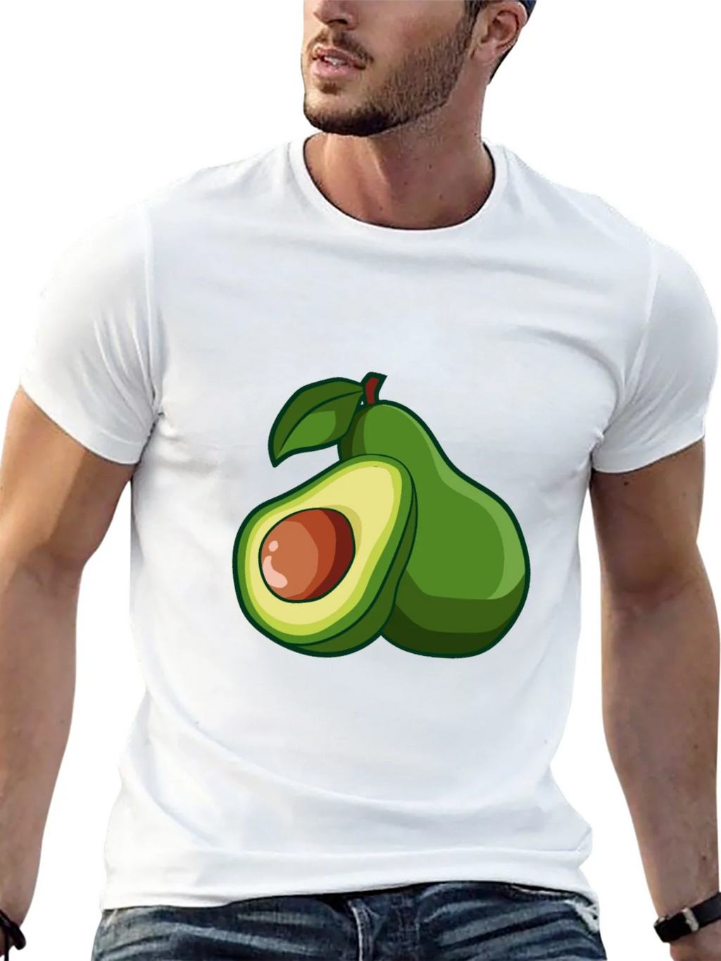 Avocado Graphic Tee - Fresh & Fun Design product image 12