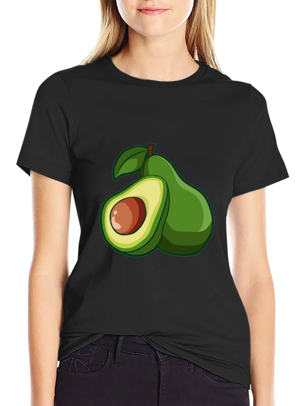 Avocado Graphic Tee - Fresh & Fun Design product image 2