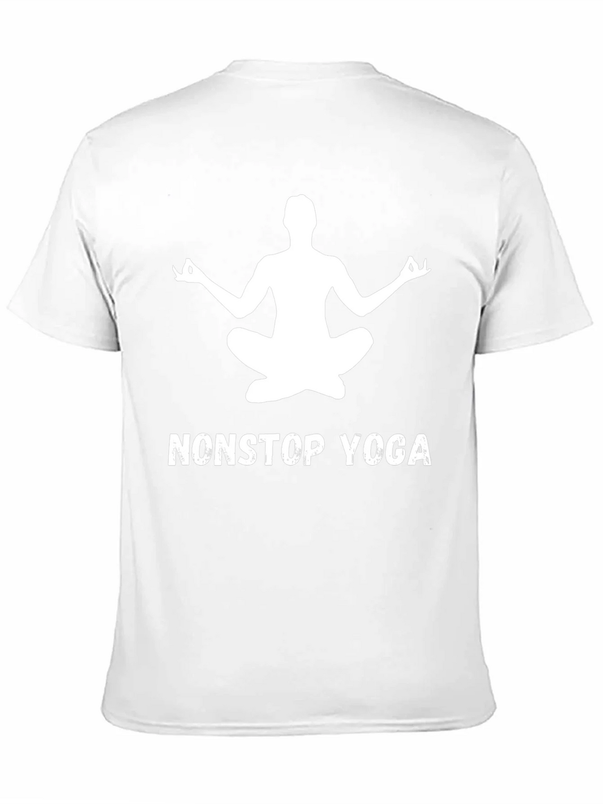Nonstop Yoga Tee - Black Meditation T-Shirt product image 7