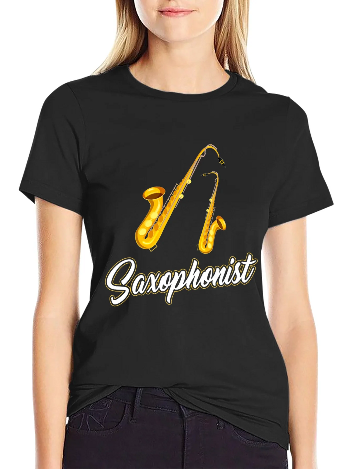 Saxophonist Graphic Tee - Musician Gift product image 2