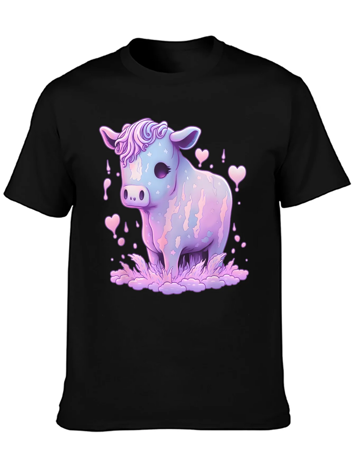 Pastel Cow Graphic Tee product image 3