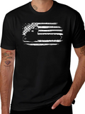 American Flag Trucker Tee - Black product image 1
