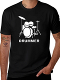 Drummer T-Shirt - Music Lover Tee product image 1