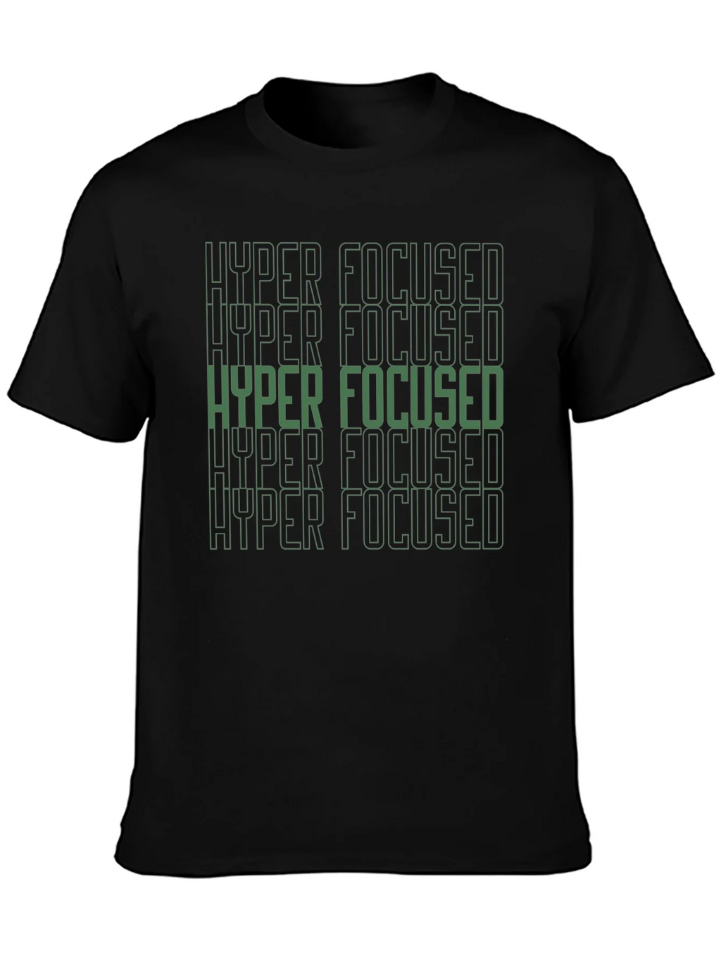 Hyper Focused Graphic Tee - Mens Black T-Shirt product image 3