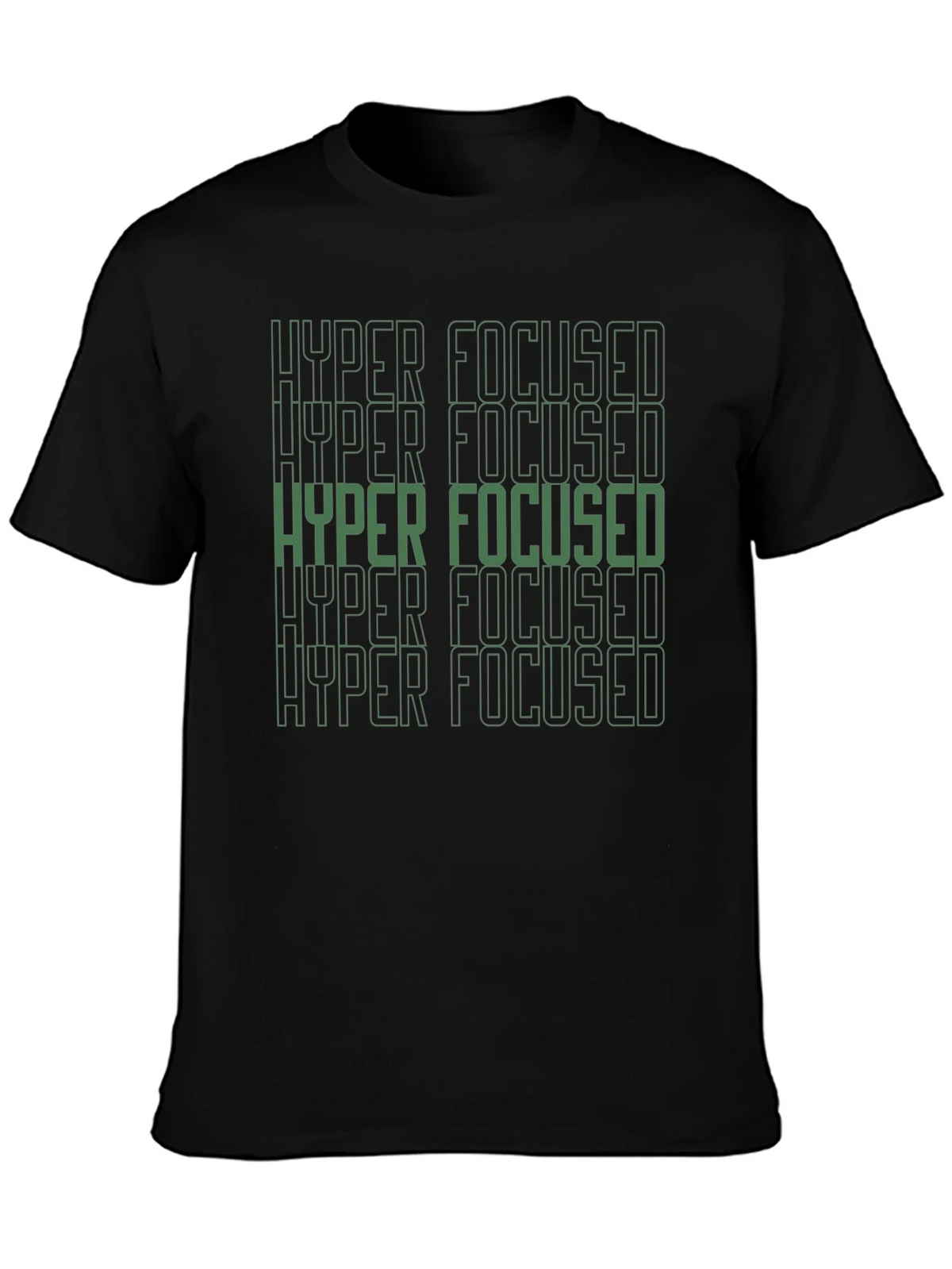 Hyper Focused Graphic Tee - Mens Black T-Shirt product image 3