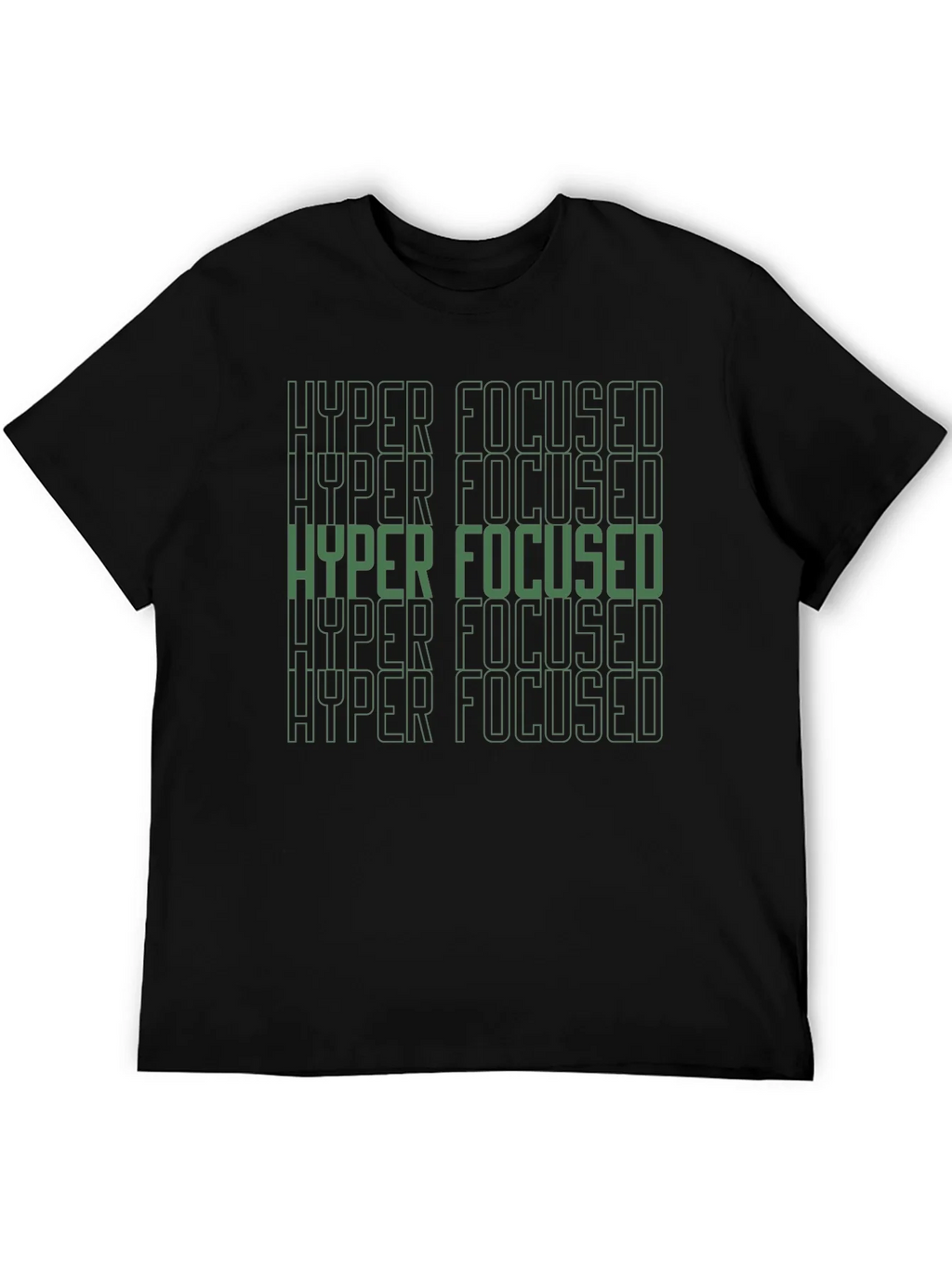 Hyper Focused Graphic Tee - Mens Black T-Shirt product image 5