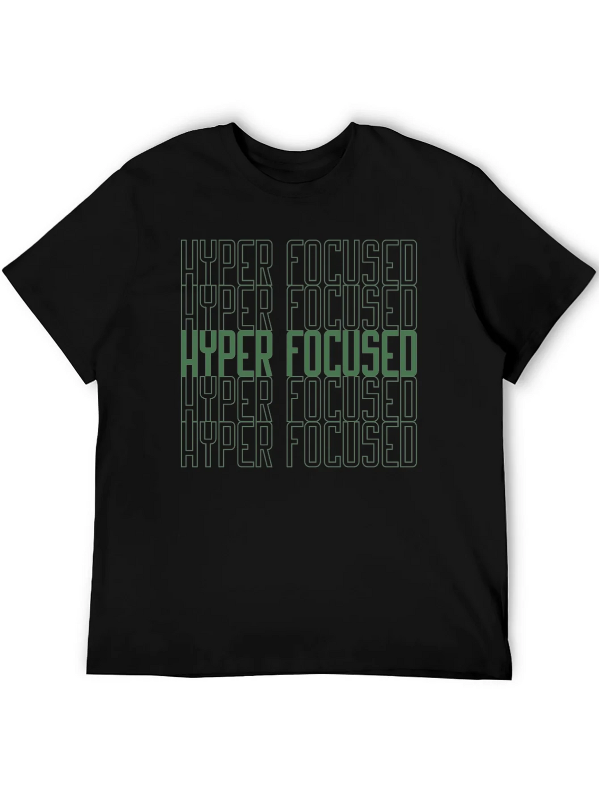 Hyper Focused Graphic Tee - Mens Black T-Shirt product image 5
