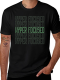 Hyper Focused Graphic Tee - Mens Black T-Shirt product image 1