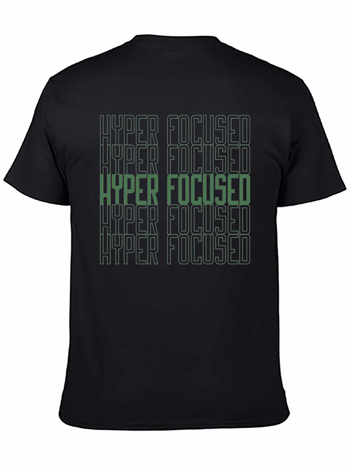 Hyper Focused Graphic Tee - Mens Black T-Shirt product image 4