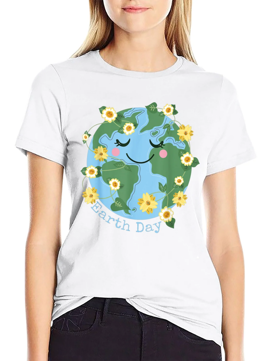 Earth Day T-Shirt Cute Planet Graphic Tee product image 7