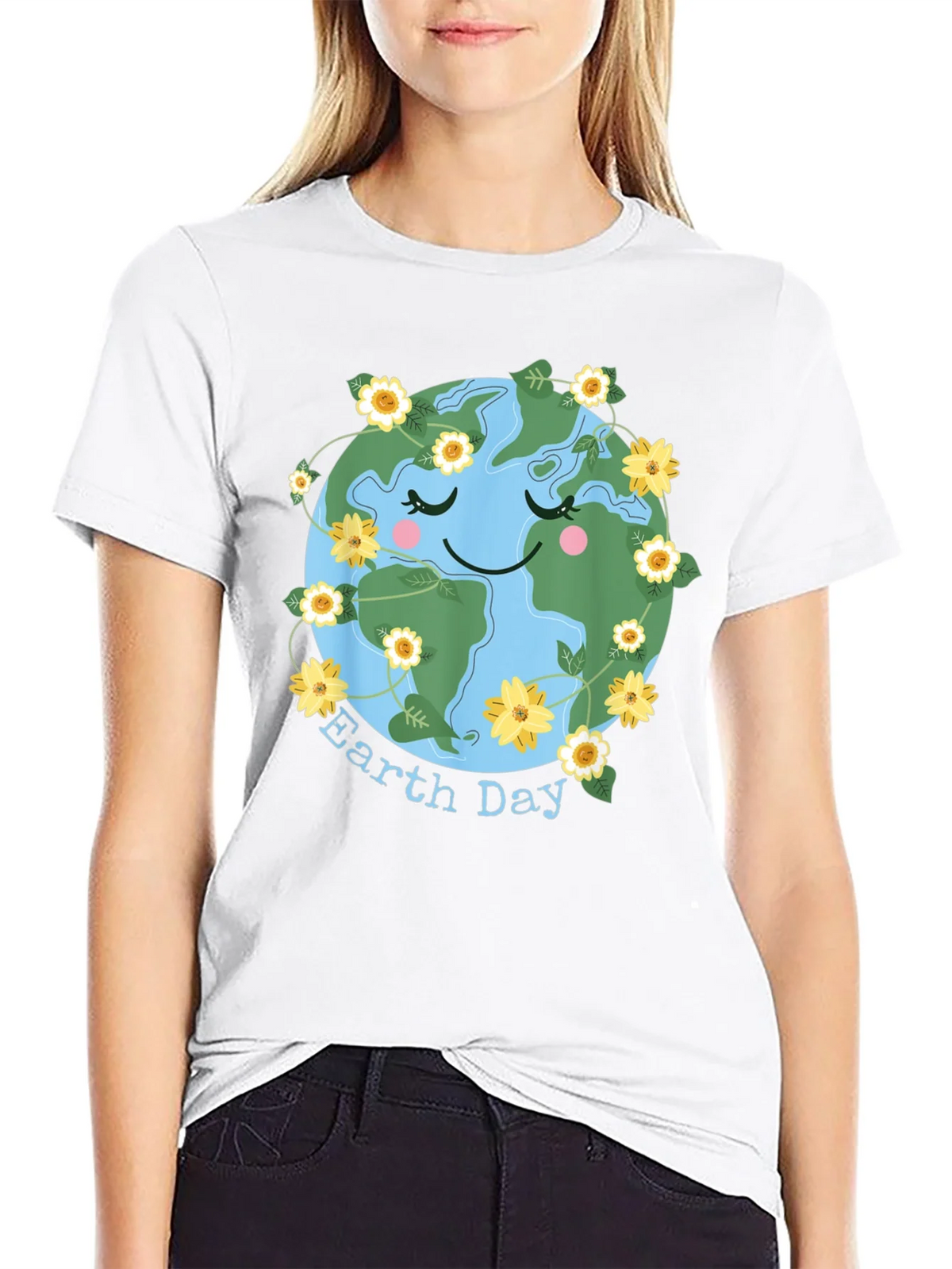 Earth Day T-Shirt Cute Planet Graphic Tee product image 7