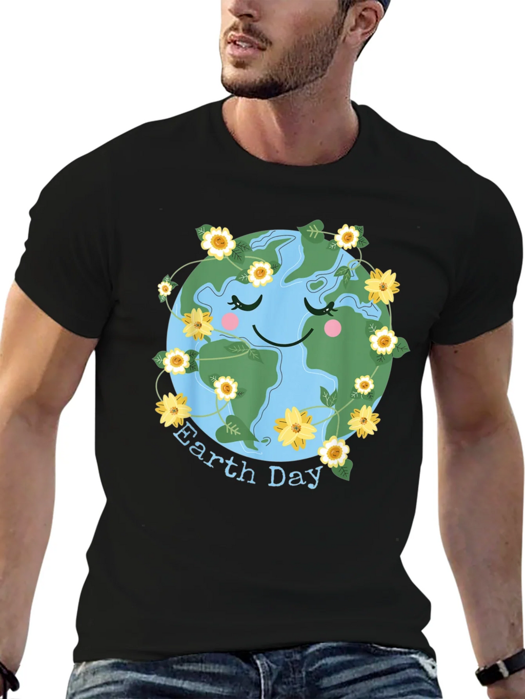 Earth Day T-Shirt Cute Planet Graphic Tee product image 6
