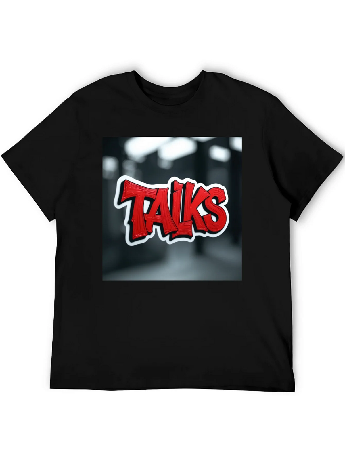 Talks Graphic Tee - Edgy Urban Style product image 5