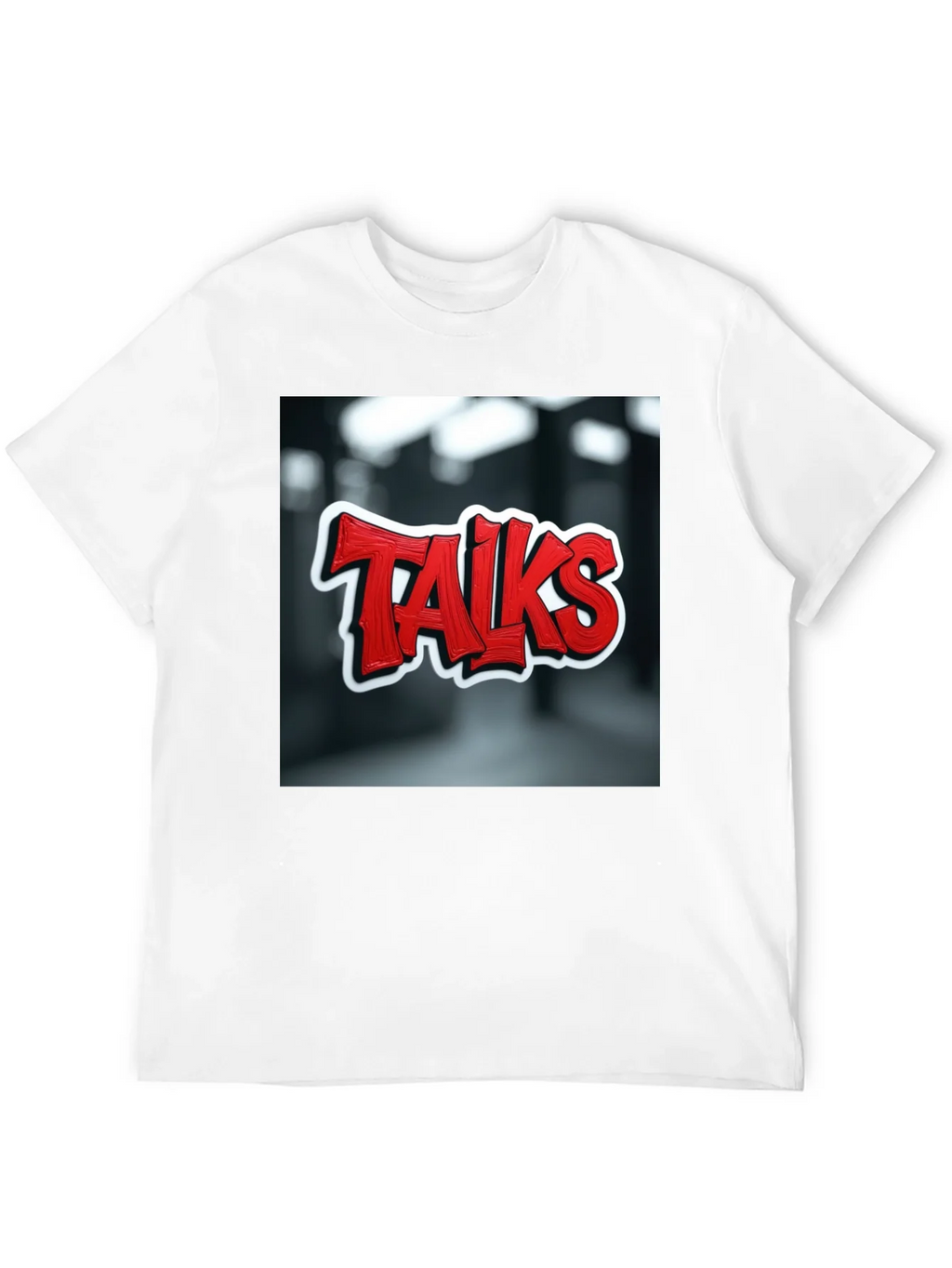 Talks Graphic Tee - Edgy Urban Style product image 11