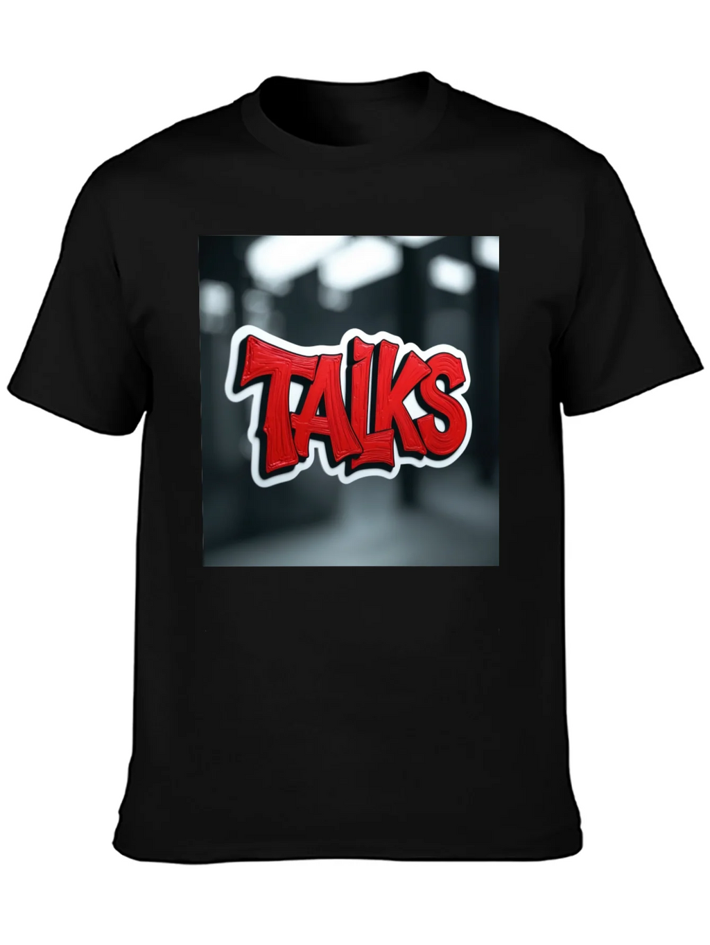 Talks Graphic Tee - Edgy Urban Style product image 3