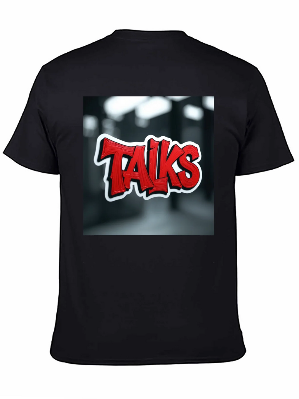 Talks Graphic Tee - Edgy Urban Style product image 4