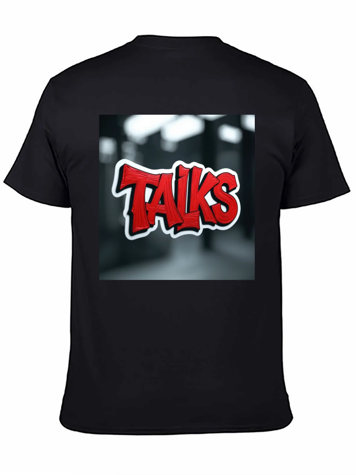 Talks Graphic Tee - Edgy Urban Style product image 4
