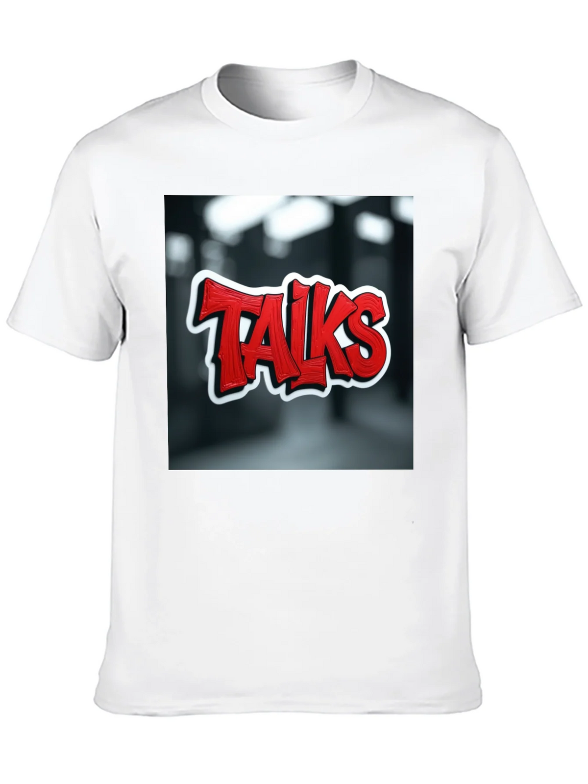 Talks Graphic Tee - Edgy Urban Style product image 9