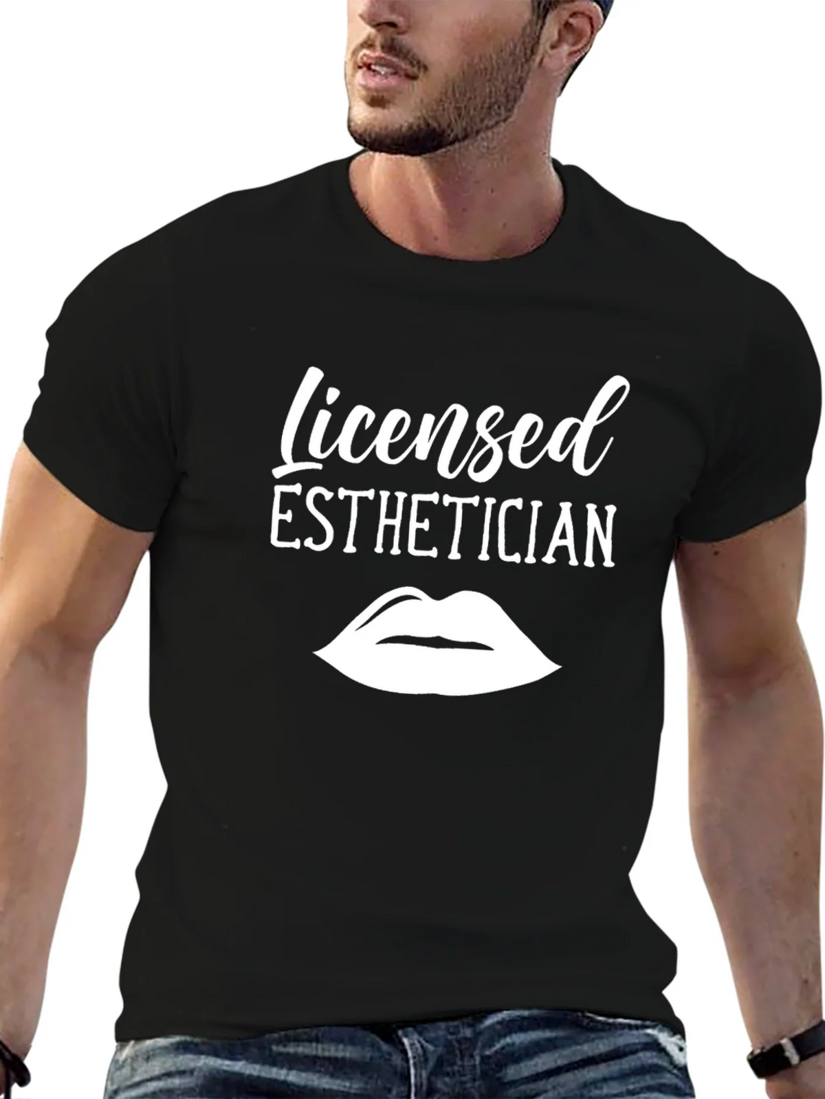 Licensed Esthetician Graphic Tee product image 5