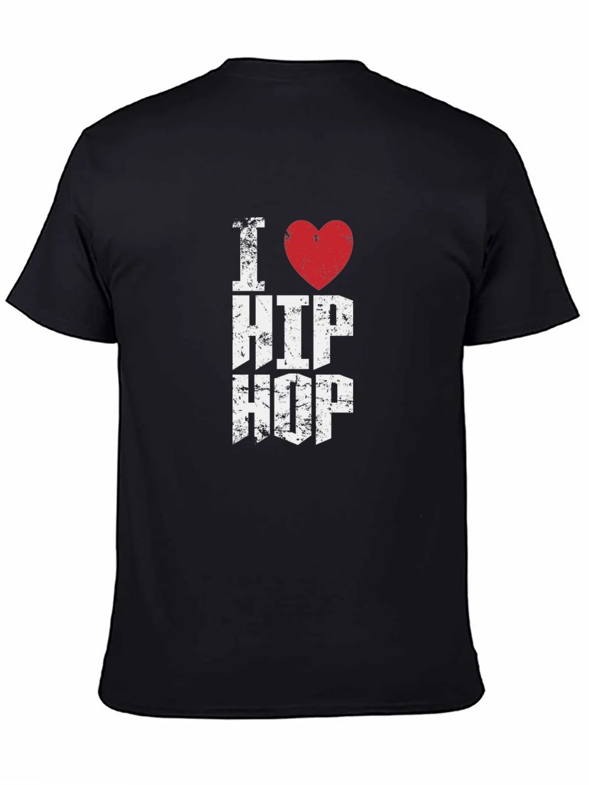 I Heart Hip Hop Graphic Tee - Distressed Print product image 4