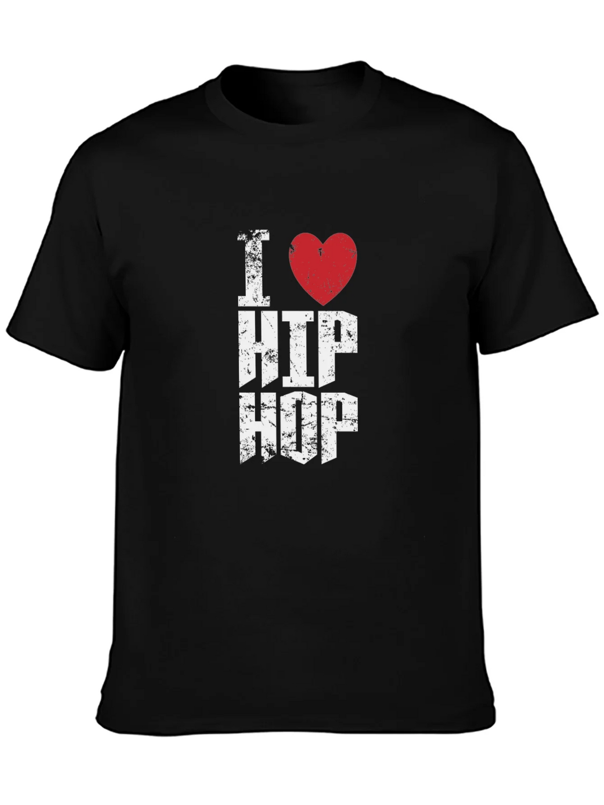 I Heart Hip Hop Graphic Tee - Distressed Print product image 3