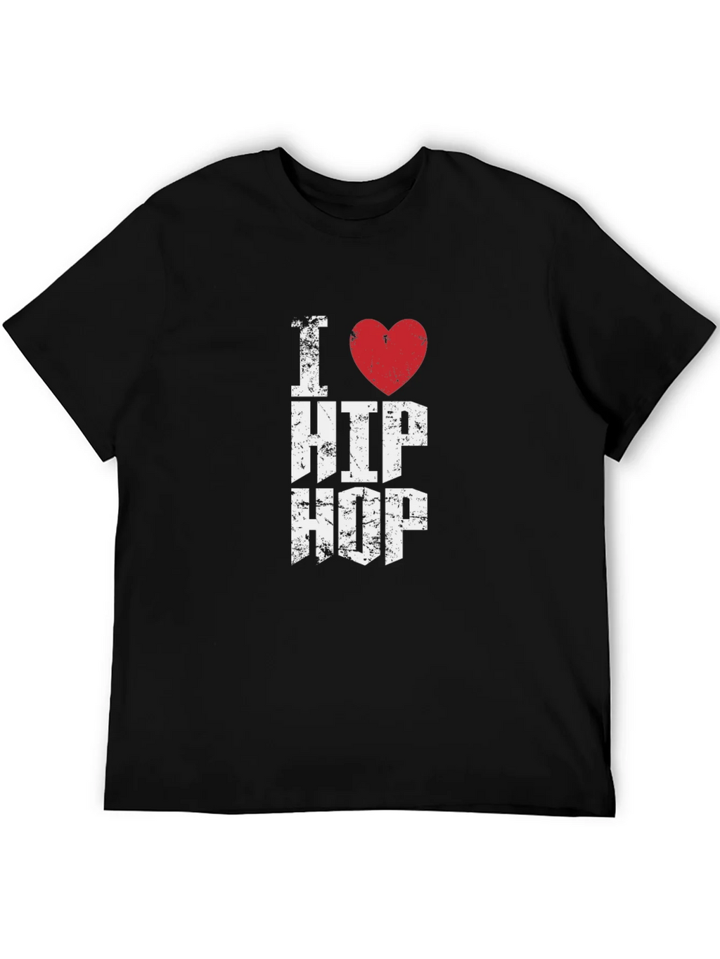 I Heart Hip Hop Graphic Tee - Distressed Print product image 5