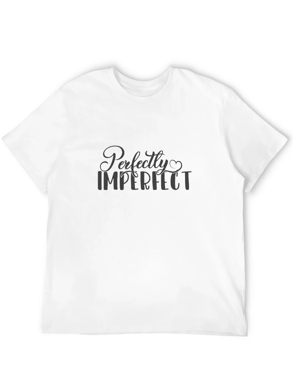 Perfectly Imperfect Mens Black T-Shirt product image 11