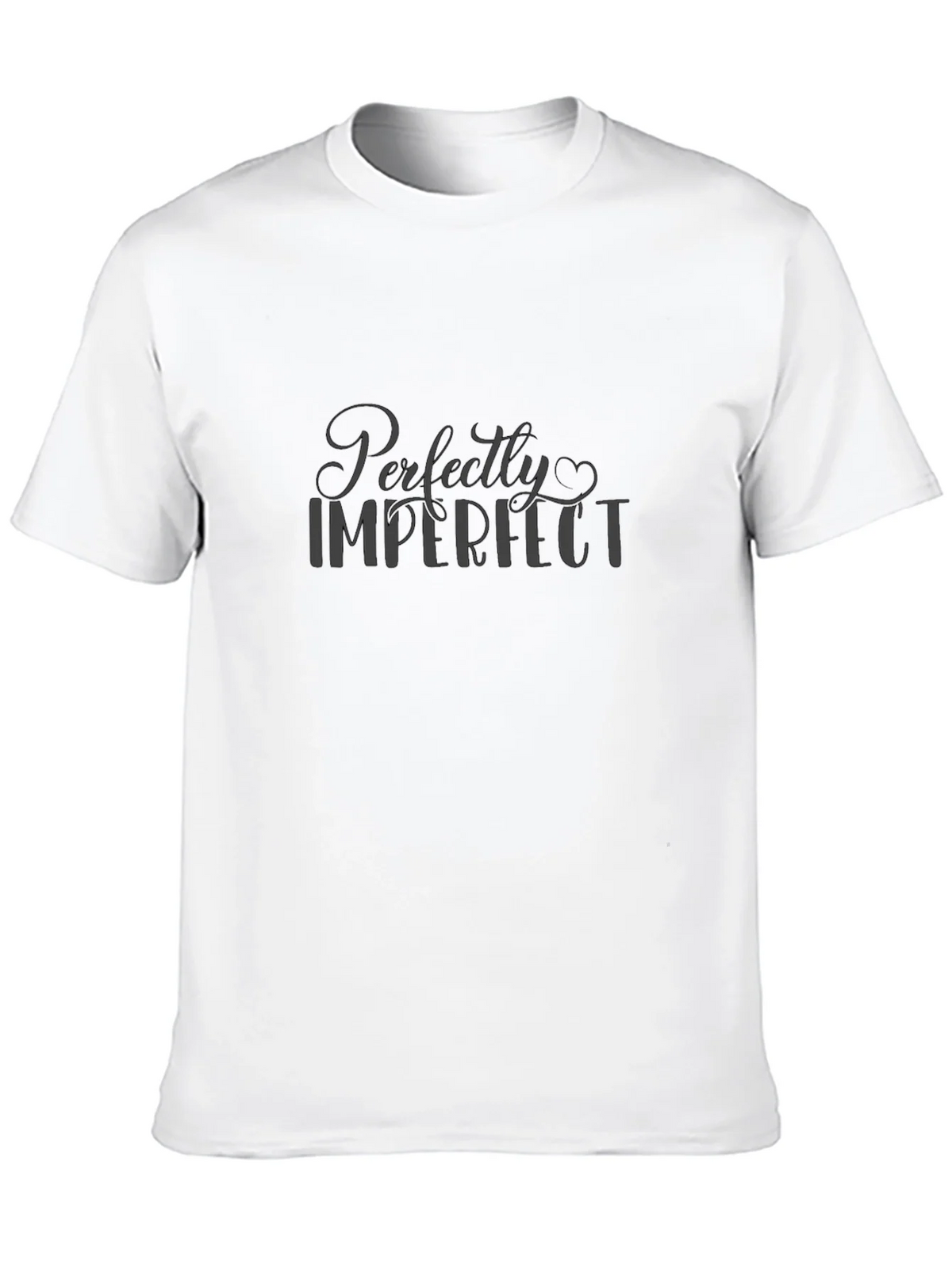 Perfectly Imperfect Mens Black T-Shirt product image 9