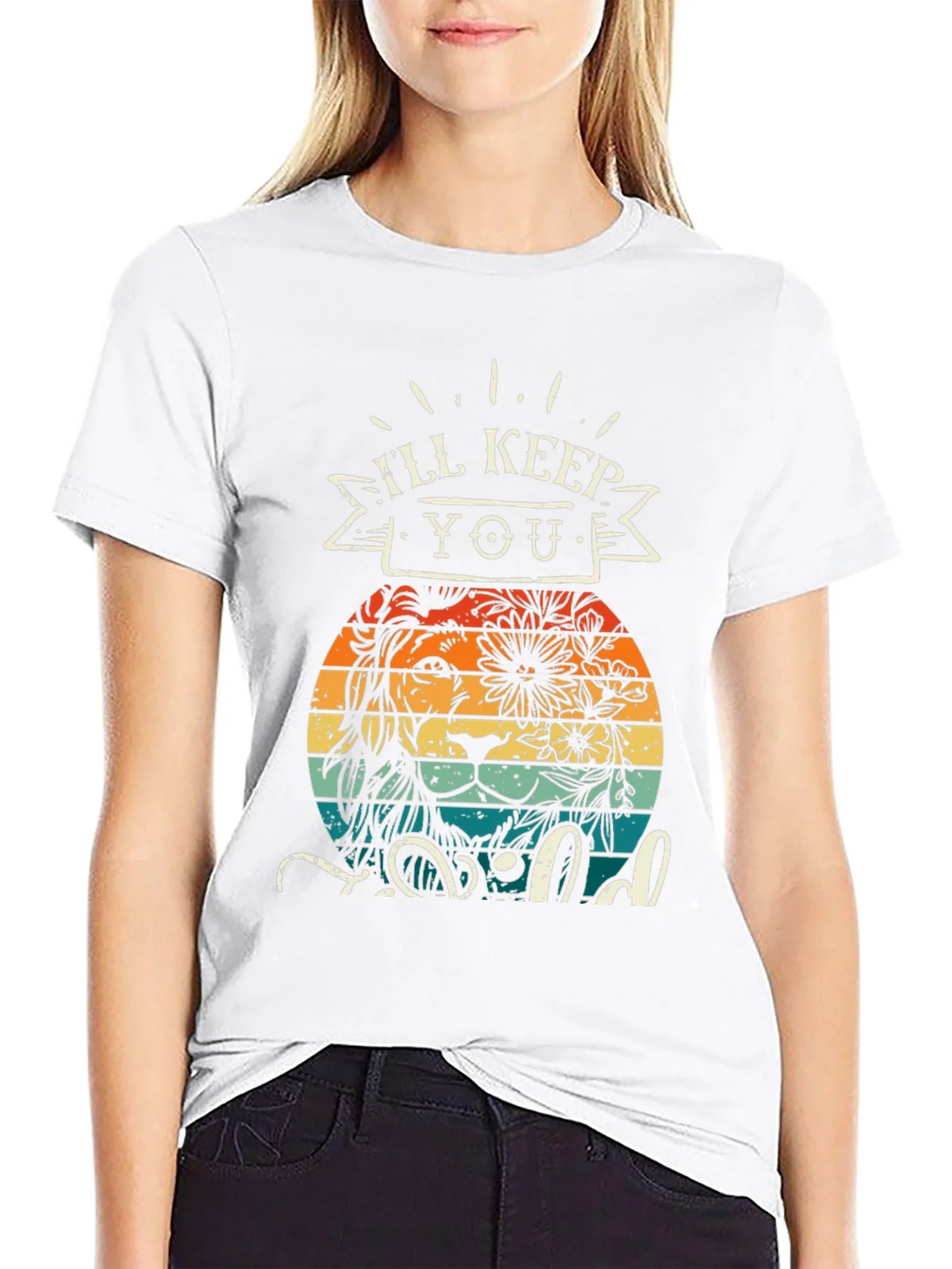 Ill Keep You Wild T-Shirt Lion Design product image 8