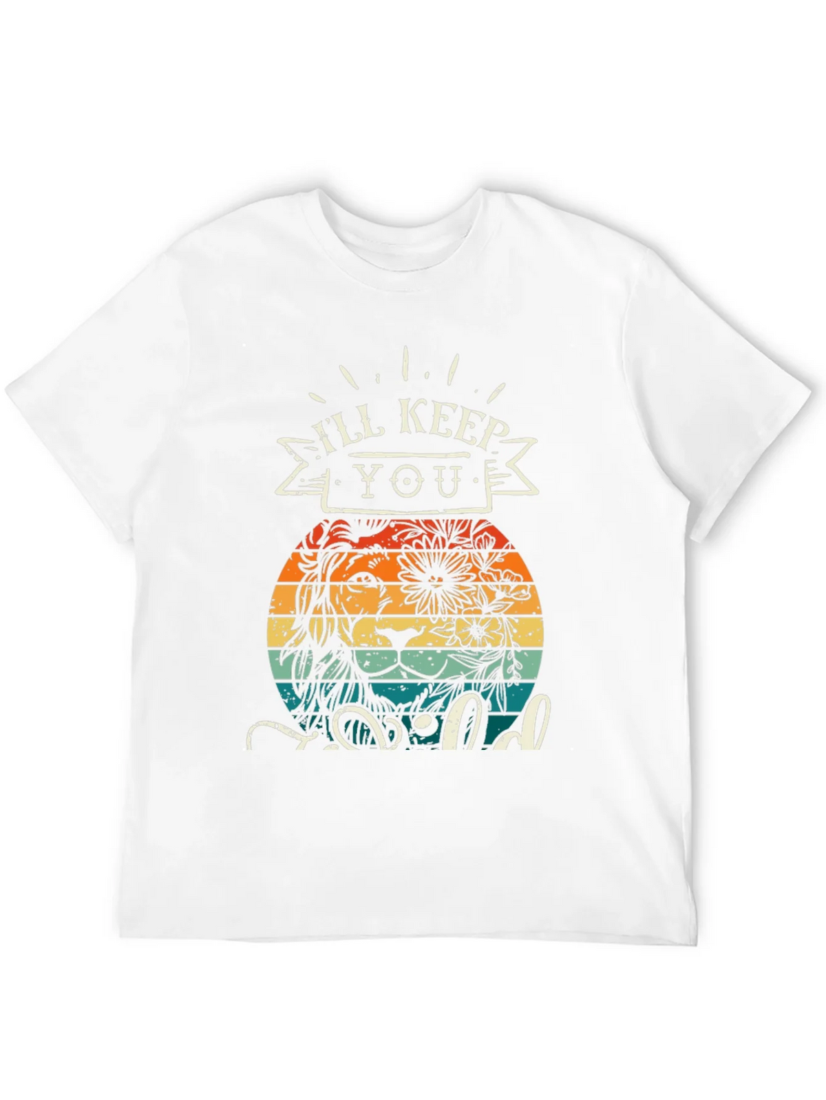 Ill Keep You Wild T-Shirt Lion Design product image 11