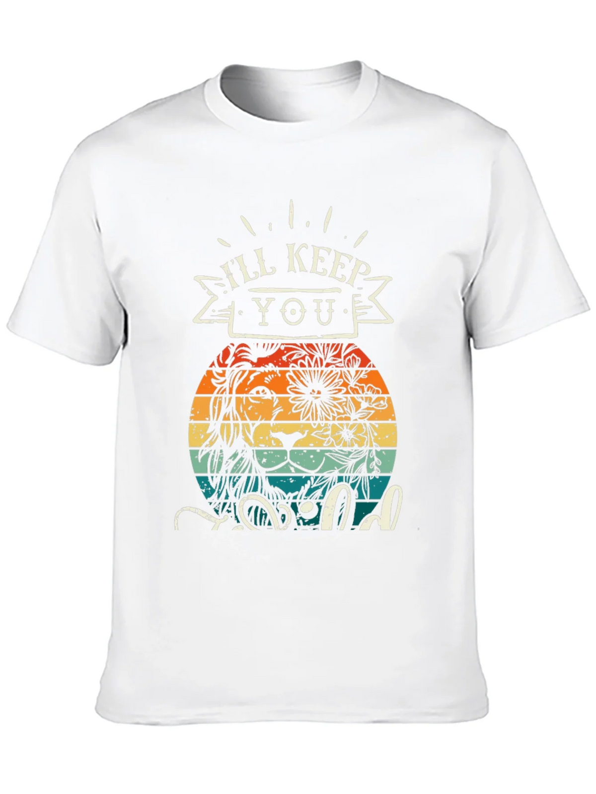 Ill Keep You Wild T-Shirt Lion Design product image 9