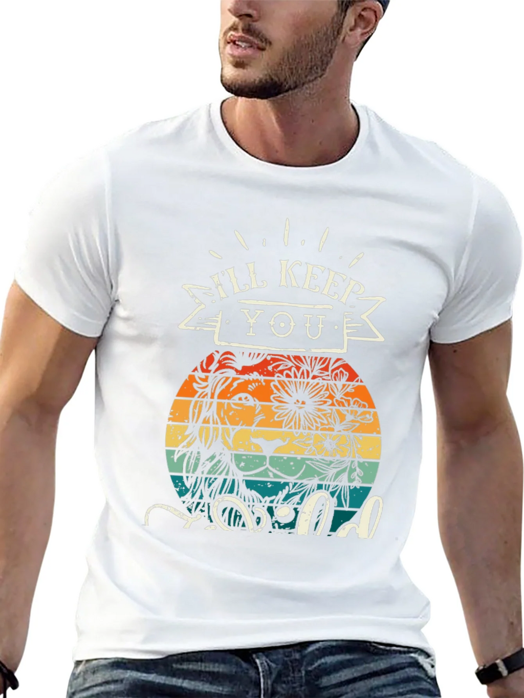 Ill Keep You Wild T-Shirt Lion Design product image 12