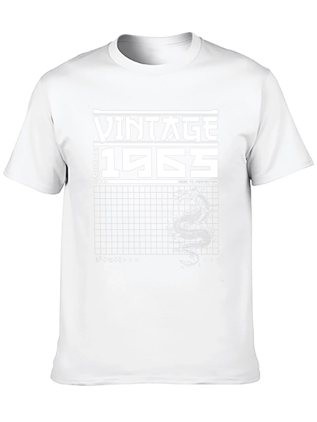 Vintage 1965 Aged to Perfection Black T-Shirt product image 9