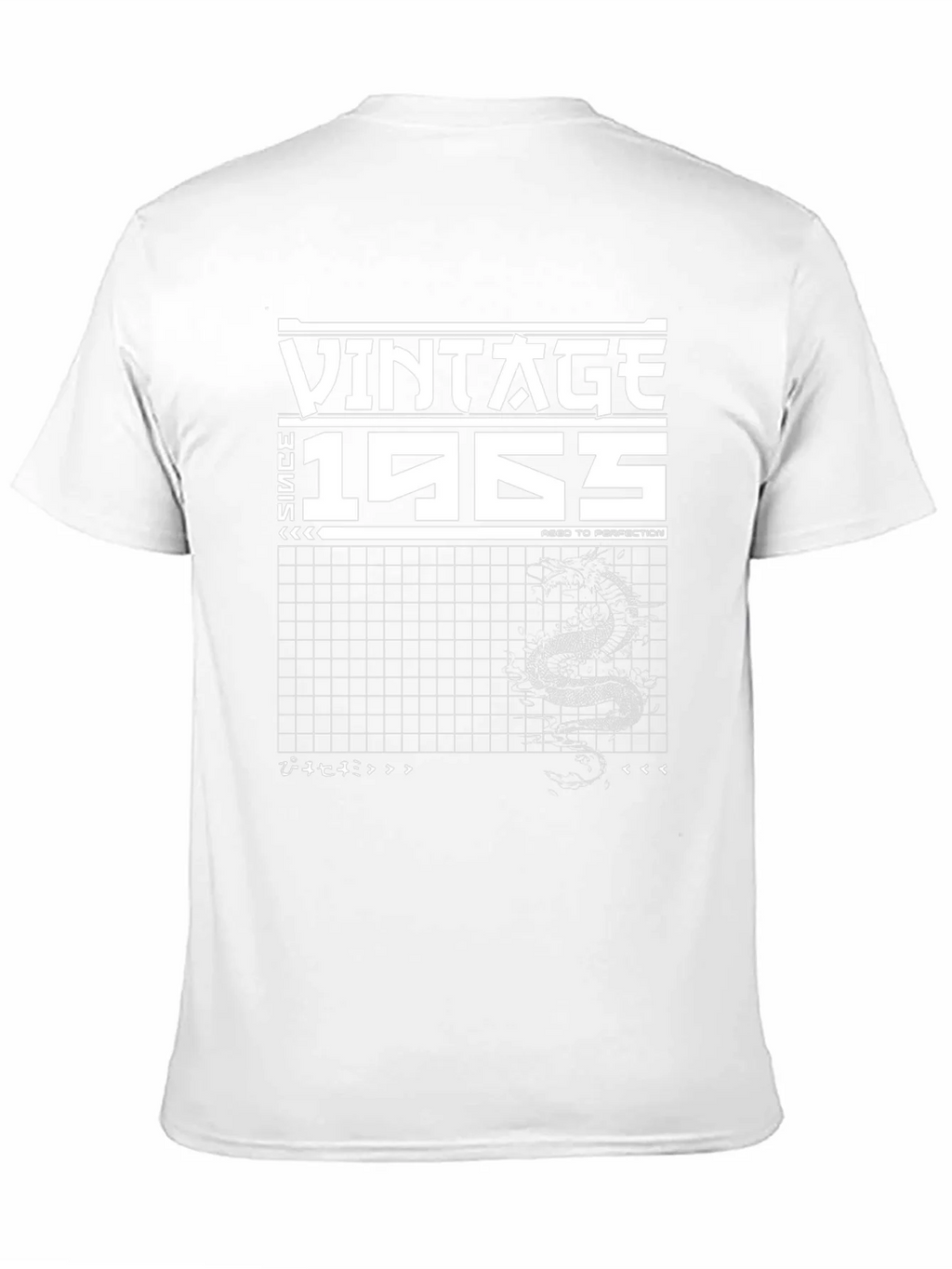 Vintage 1965 Aged to Perfection Black T-Shirt product image 10