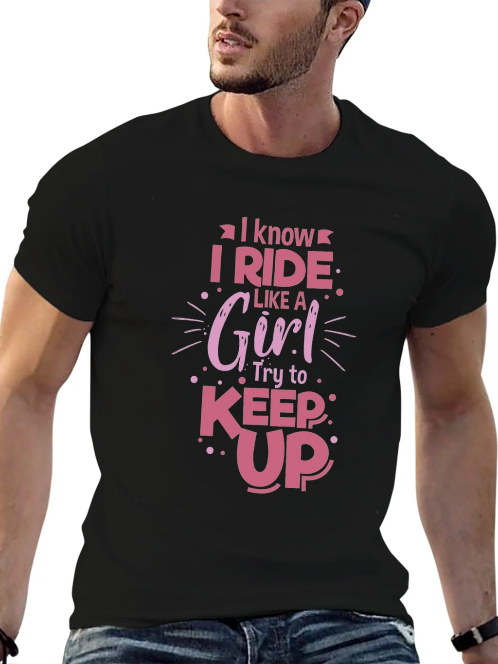 I Ride Like a Girl T-Shirt - Funny Womens Tee product image 6