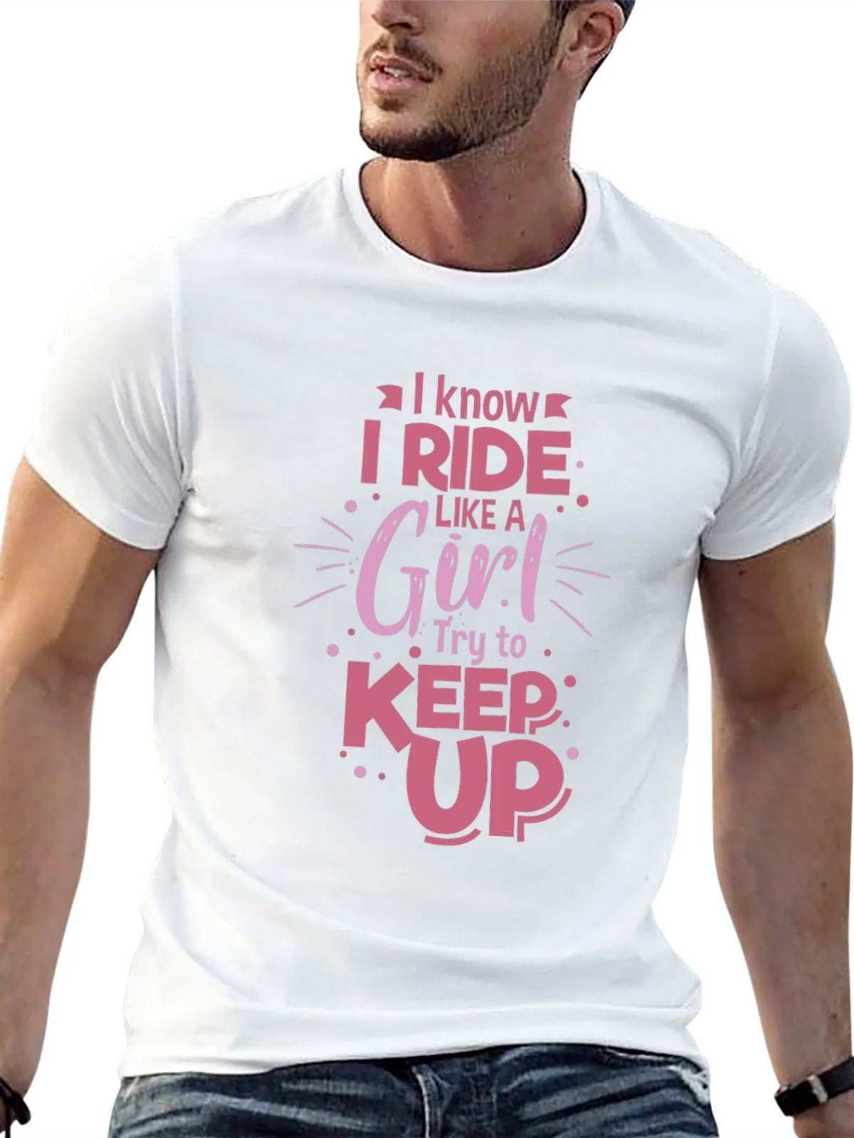 I Ride Like a Girl T-Shirt - Funny Womens Tee product image 12