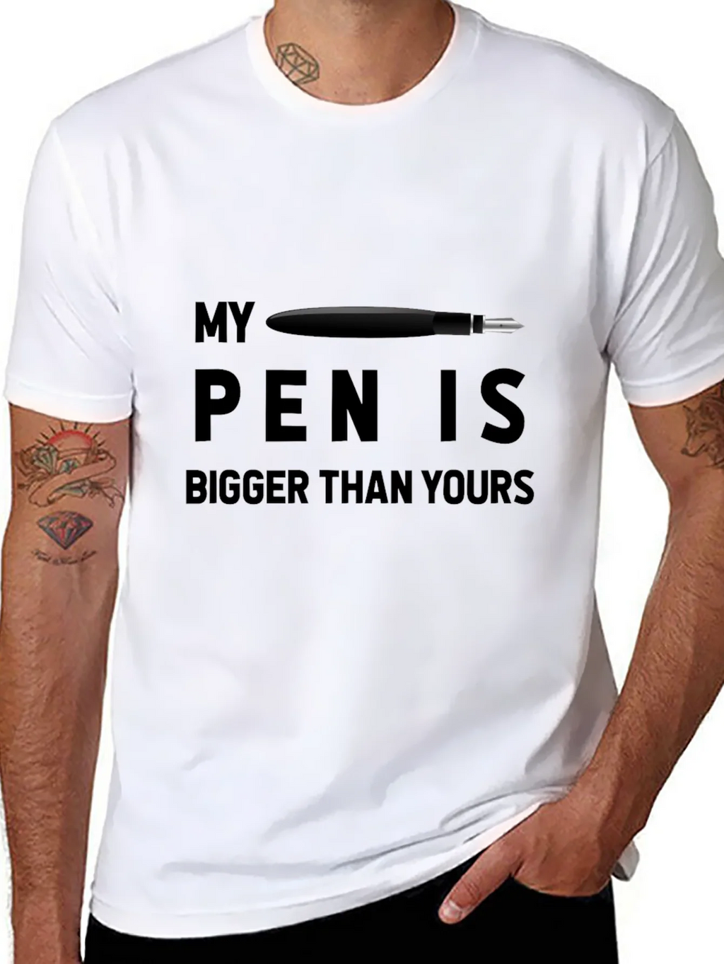 My Pen Is Bigger T-Shirt product image 7