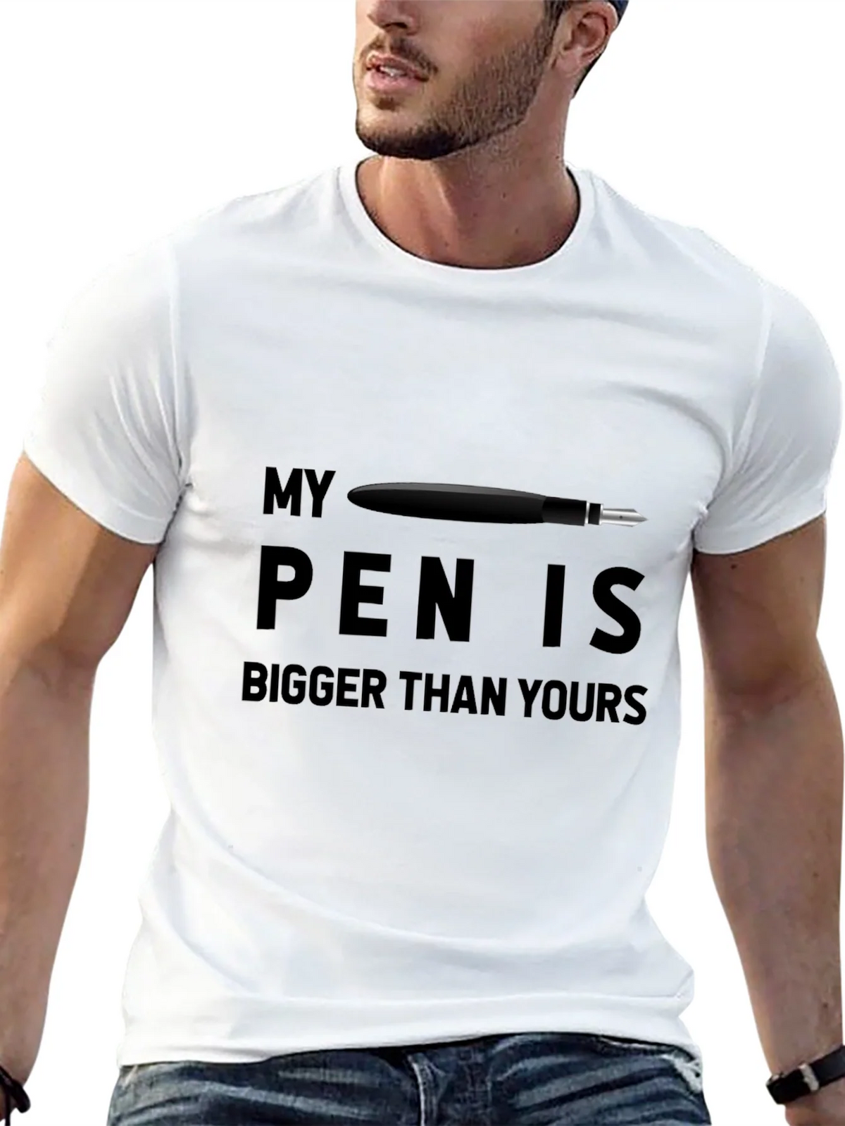 My Pen Is Bigger T-Shirt product image 12