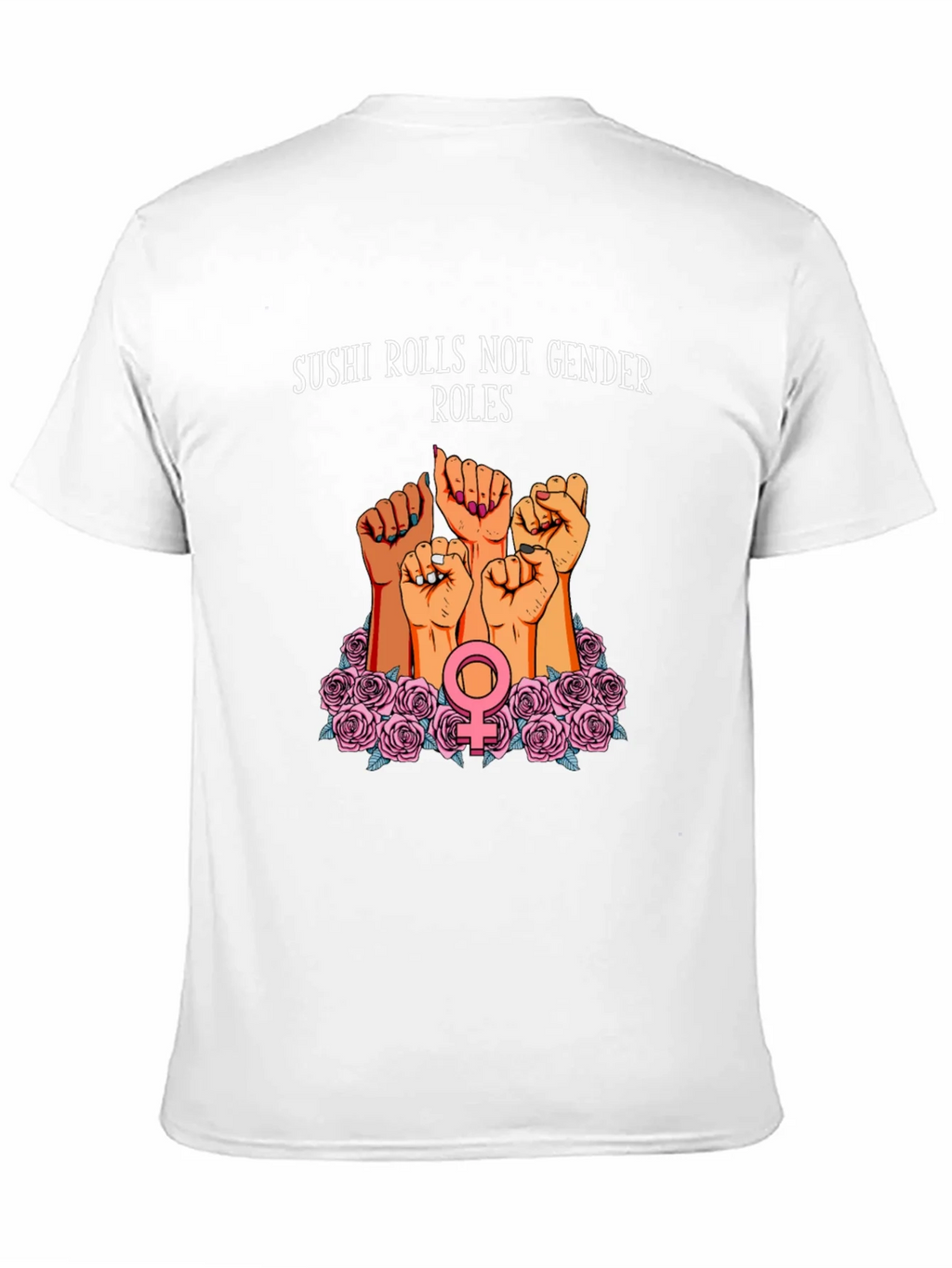 Feminist Sushi Rolls T-Shirt: Gender Equality Tee product image 10