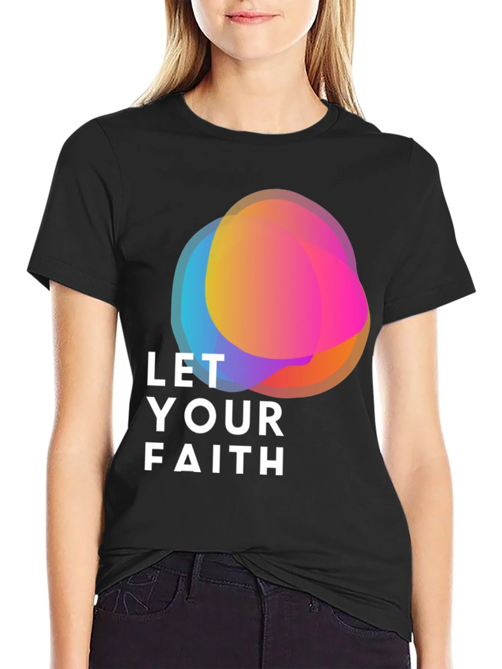 Let Your Faith Graphic Tee product image 2