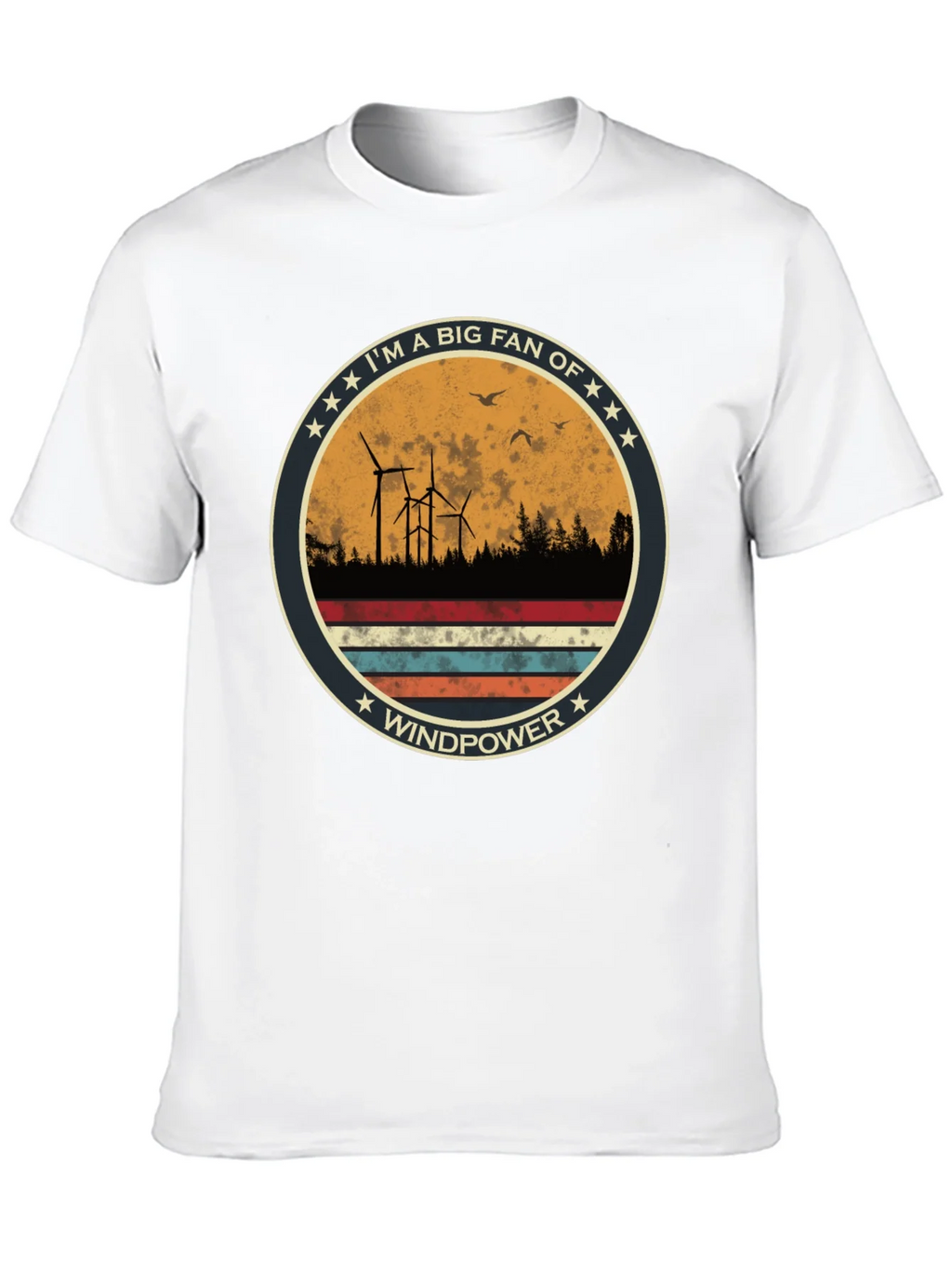 Windpower T-Shirt - Im a Big Fan Windmill Graphic Tee product image 9