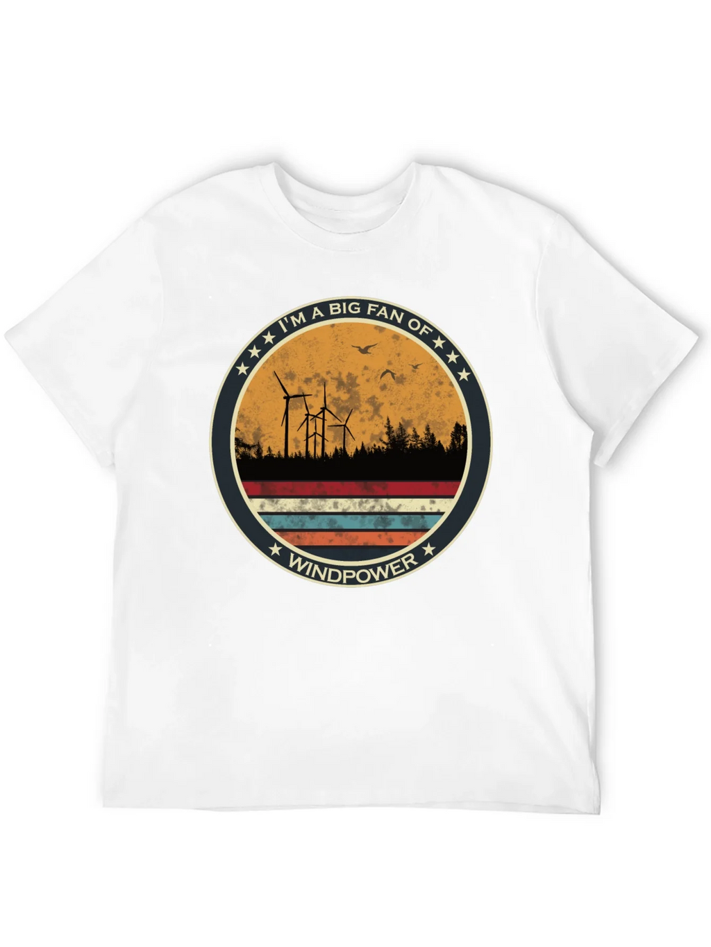 Windpower T-Shirt - Im a Big Fan Windmill Graphic Tee product image 11