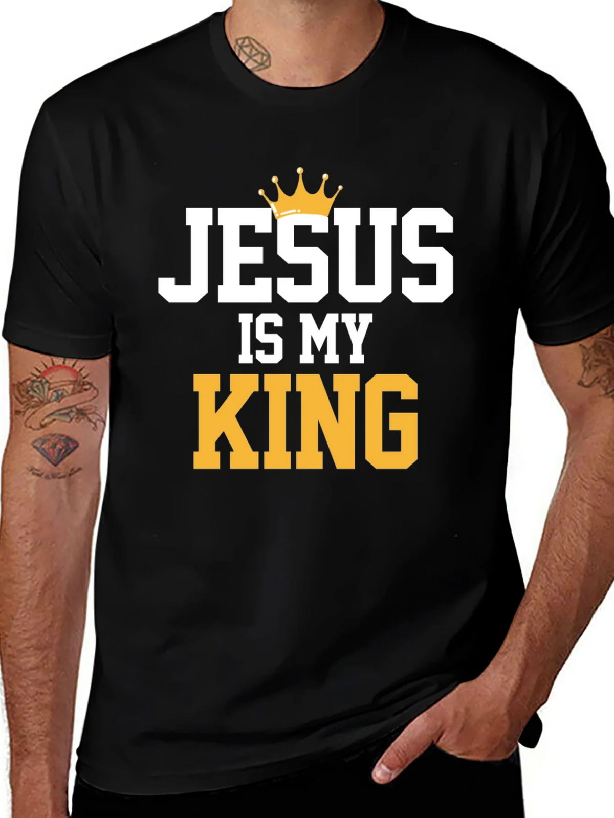 Jesus is My King Graphic T-Shirt product image 1