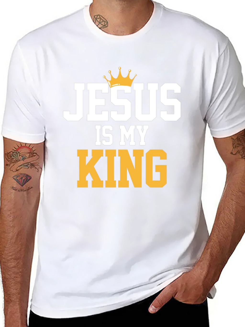 Jesus is My King Graphic T-Shirt product image 7
