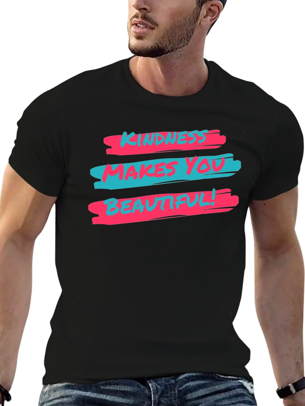 Kindness Makes You Beautiful Graphic T-Shirt product image 5